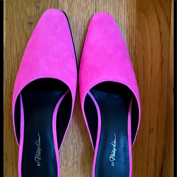 Phillip Lim Agatha Suede Mules - Picture 6 of 7